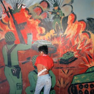 Wounded Boy, San Salvador, El Salvador 1987