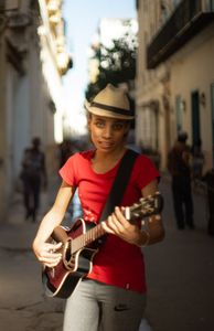 girl with guitar