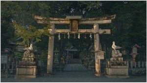 Miyake Hachiman Jinja Shrine, Kyoto