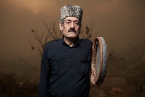 Nader Giasi- 1943-Azerbaycan Province- Iran. Singer and Qaval Player.