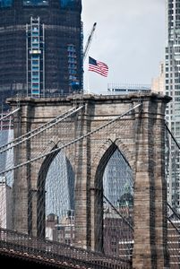 Brooklyn Bridge and Freedom Tower