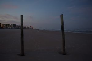 Heavy Walker After Sunset