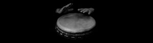 Djembe B&W