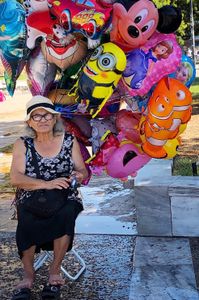 Balloon Lady of Thessaloniki