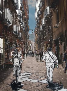 The gap between what is imagined and what is seen.