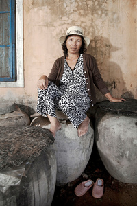 Mai Thi Dung, fish sauce producer