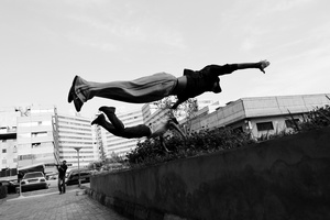 Parkour; play to display