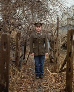 Greg, Jr. in his Grandpa’s Uniform        © Selena Salfen