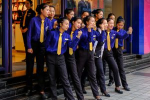 yellow ties