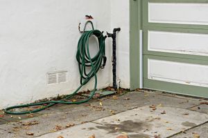 Garden Hose Close Up