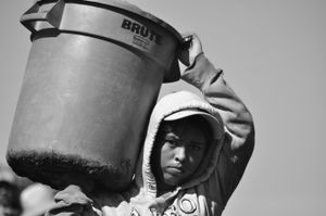 Sara, a worker who said she was 16 years old. © Joseph Sorrentino