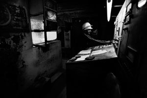 Interior, mine, Cyprus