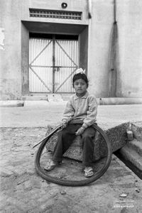 Taking a rest from play  | Dhanda, Punjab.