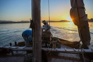 Boating on the Nile