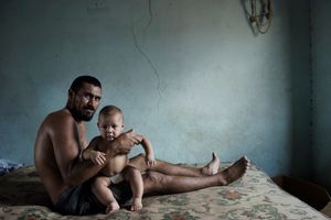 FAMILY AT BOQUILLAS DEL CARMEN MEXICO