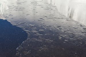 Primary Ice, Lake Hoare Beside the Canada Glacier, Antarctica
