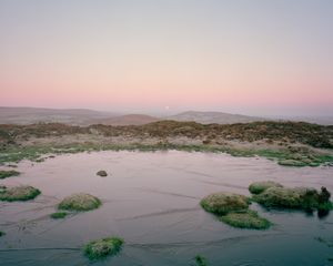 Full Moon Setting, Black Hill