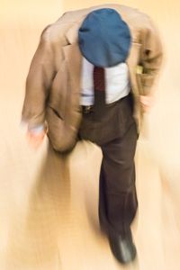 Man in Blue Hat, Grand Central Terminal, NYC, 2016