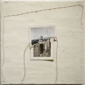 Untitled on wax #1
