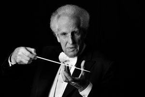 Conductor Benjamin Zander Portrait Session
