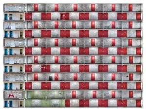 Composition with red (No2)