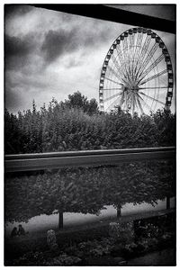 Two Lovers and the Ferris Wheel.