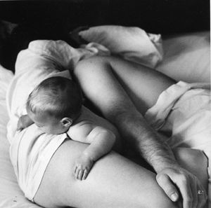 Sleeping Series, silver print, © Joanne Leonard