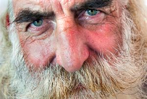 Eyes that have seen more than we can imagine