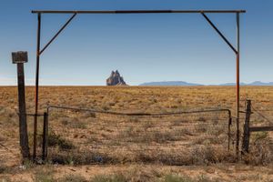 Shiprock, New Mexico.