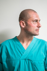 Vincenzo Siciliano, Intensive Care Unit nurse - San Salvatore Covid Hospital