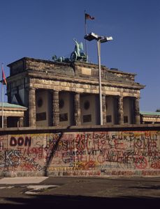 Bradenberg Tor - The Closed Brandenberg Gate