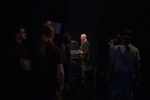 #8 : On stage at Wet Stage. Jenus.