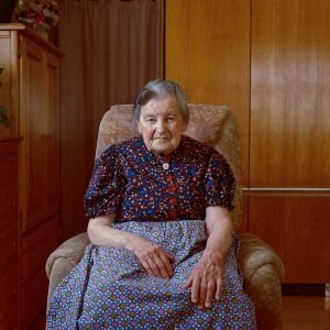 Maria Hammerl, Aichacher Land, Bavaria, 2015. From the series: The last women in their traditional peasant garbs