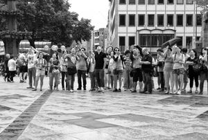 Cologne cathedral... tourists © Jürgen Novotny 2014