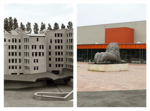 Buildings & Lion