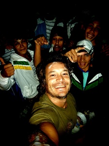 selfie con los pibes