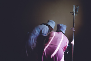 Doctors have put TB patients in an IV. Feodosia TB hospital, Crimea, July 2012.