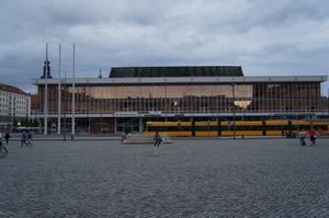 Kultur Palast, Dresde.