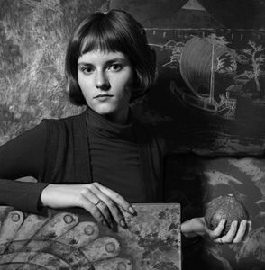 Girl with Japanese table top