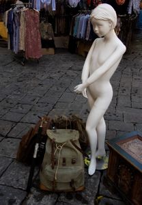 Nymph Mannequin At Flea Market