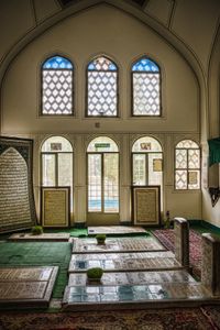 in mausoleum