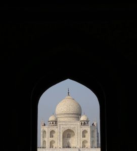 Framing the Taj