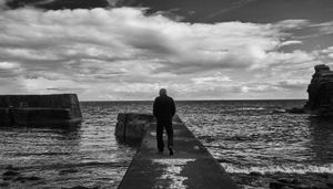 Man walks into the unknown at Latheronwheel