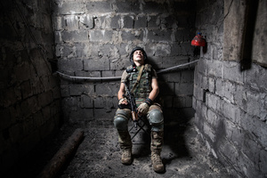 On the frontlines of the war in Ukraine