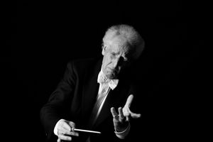 Conductor Benjamin Zander Portrait Session