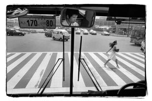 Catwalk | Woman crossing the streets, Kyoto