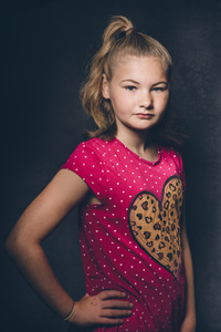 Jamie-Leigh aged 11.