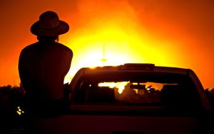 watching the burn