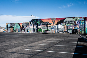 Street Art/Tucson Alien Parking
