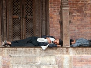 sleeping